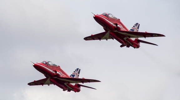 Red Arrows Aircraft Pair