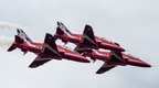 Red Arrows Tight Formation
