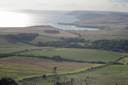 View of Kimmeridge from Swyre Head