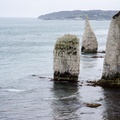 White Chalk cliff and stacks