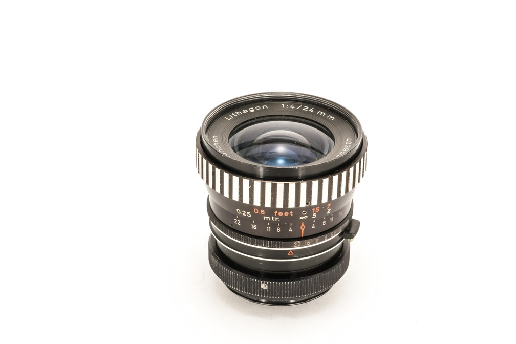 ENNA Munchen Lithagon 1:4/24mm zebra lens