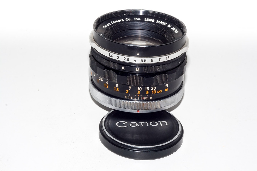 Canon FL 50mm F/1.4 Lens