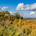 Hill Fort Autumn Landscape View - r74232