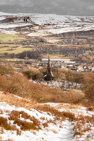 Wintery Holcombe and Ramsbottom - 40D6233-1